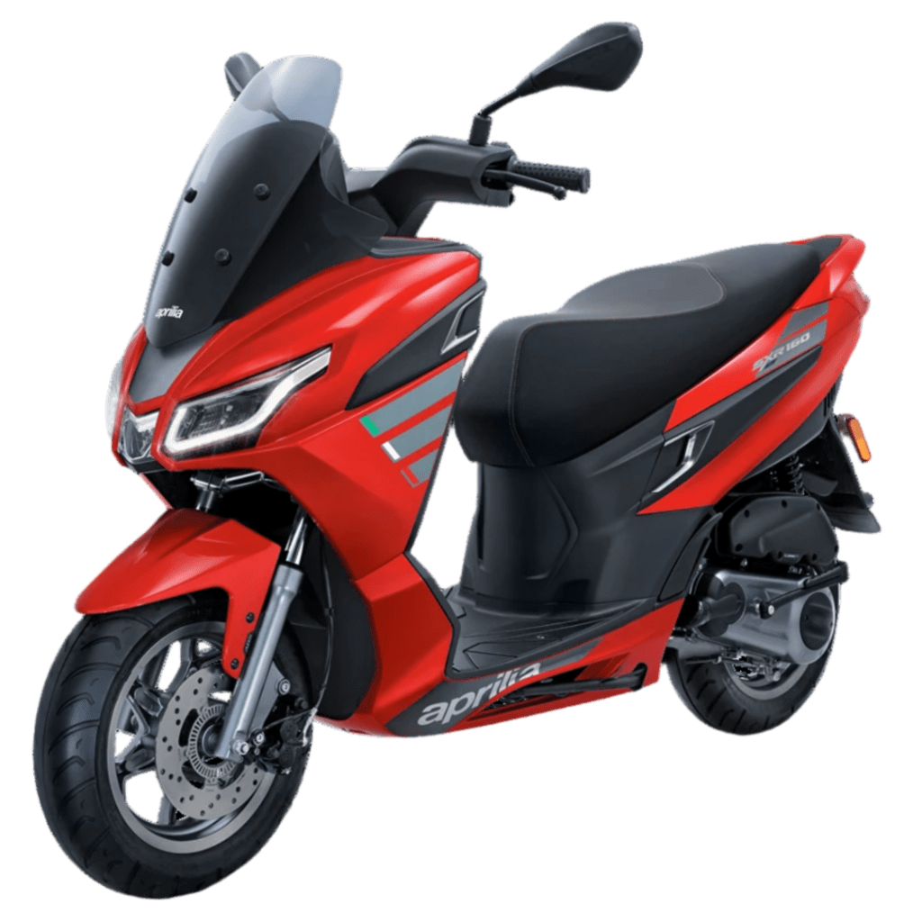 بررسی موتور سیکلت آپریلیا APRILIA SXR 160